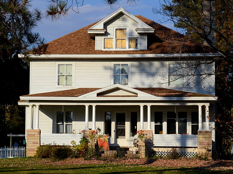 Image Nelson E. Fisher "High Banks House" Iron River, Michigan